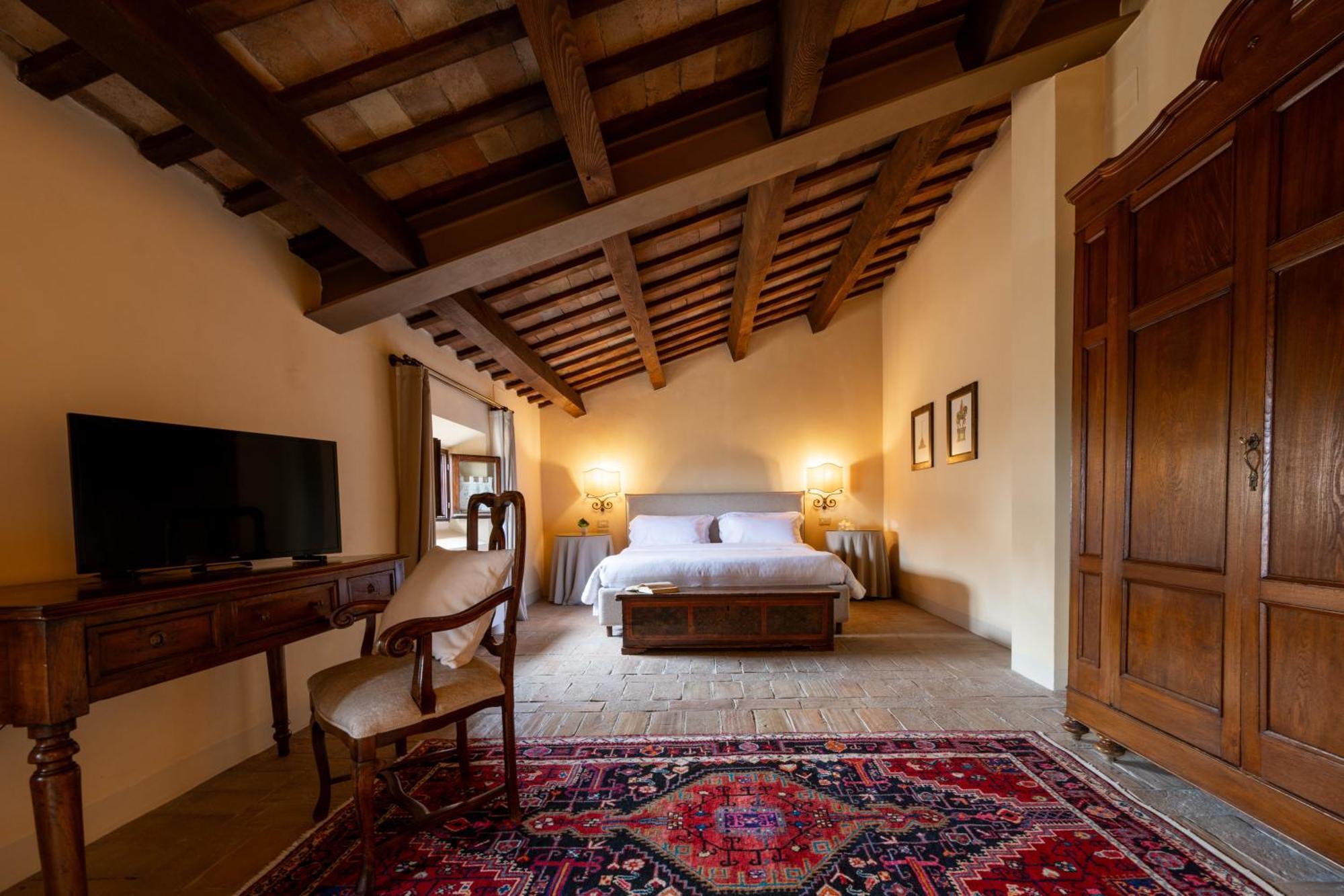 Palazzo Viviani Castello Di Montegridolfo Hotell Exteriör bild